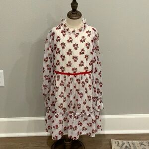 Girl’s Janie and Jack - The Holiday Frills Dress size 8
